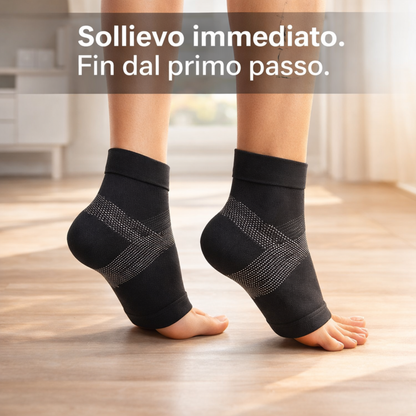 NeuroStep Supporto per Caviglia a Compressione - Fornisce Il Supporto e La Facilità per Dolori